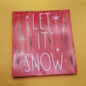 Handmade and Painted Wooden Christmas Decorations